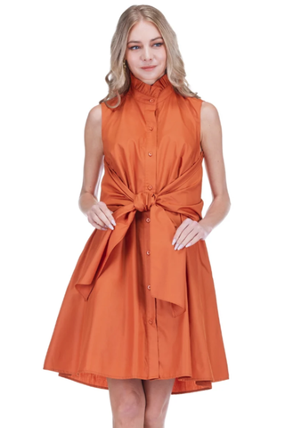 Back Wrap Dress