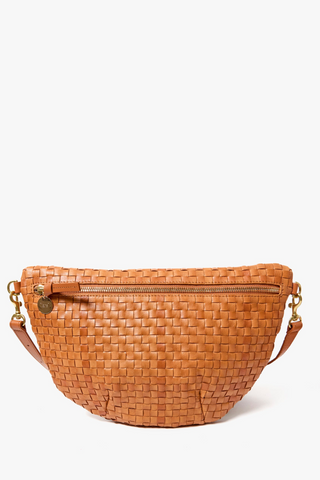 Grande Fanny in Natural Woven Checker
