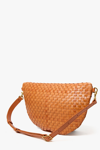 Grande Fanny in Natural Woven Checker
