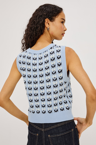 Chance Button Sweater Tank