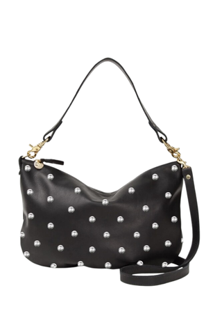 Moyen Messenger In Black With Studs