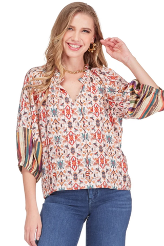 Desert Loom Peasant Top