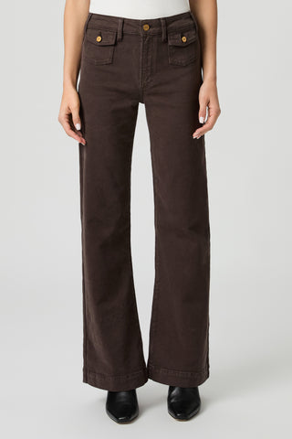 Leenah 32" W/ Mini Patch Pockets - Rich Chocolate
