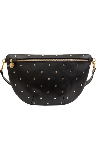 Grande Fanny in Natura W/ Allover Studs in Black