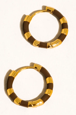 Avielle Enamel Hoop