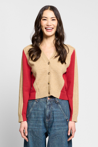 Isla Colorblocked Cardigan