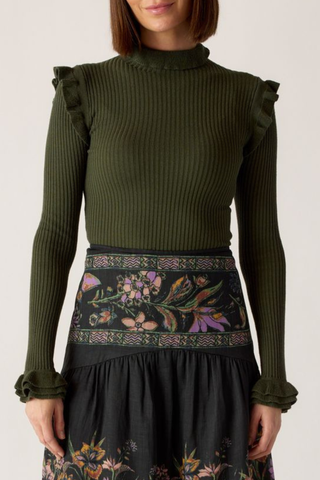 Tinley Turtleneck In Juniper