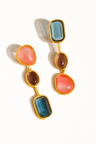 Delia Vintage Mismatched Earrings