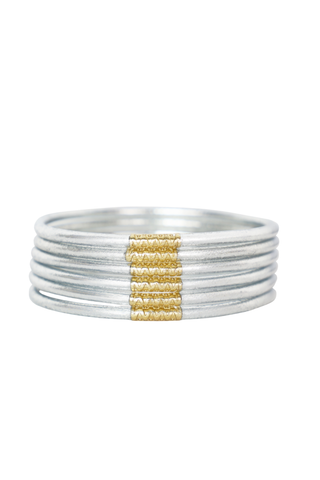 Silver Lumine All Weather Bangles