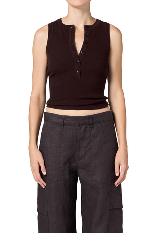 Caralyn Tank In Chocolate