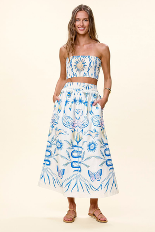 Sylvan Top And Midi Skirt Set
