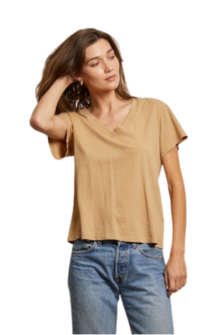 Hendrix Tee In Suede