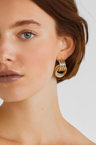 Wanda Door Knocker Earring