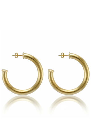 Chantal Hoop Brushed Gold