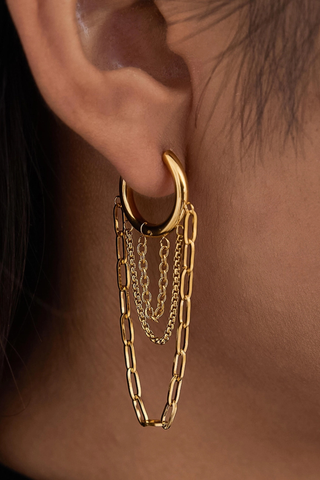 Vianne Multi Chain Drop Earrings