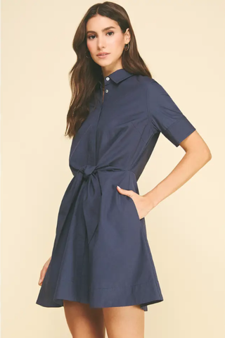 Oxford Bound Mini Dress