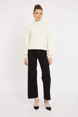 Eline Sweater in Antique White