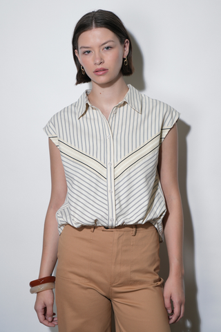 Everly Dolman Stripe Shirt