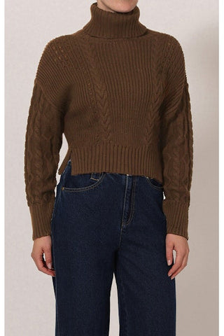 Serah Sweater in Cocoa