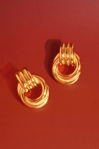 Wanda Door Knocker Earring