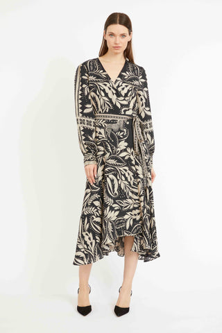 Moon Reversible Maxi in Zebra Fern