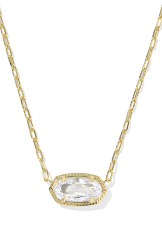Elisa Luxe Short Pendant Necklace