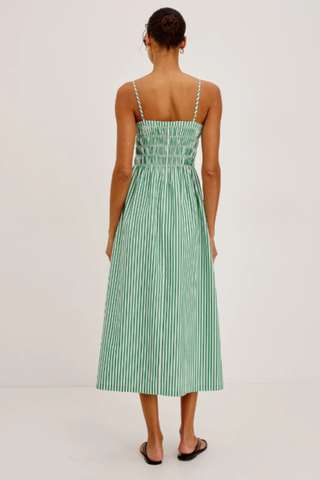 Primrose Dress In Emerald