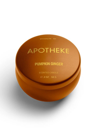 Pumpkin Ginger Tin Mini Candle