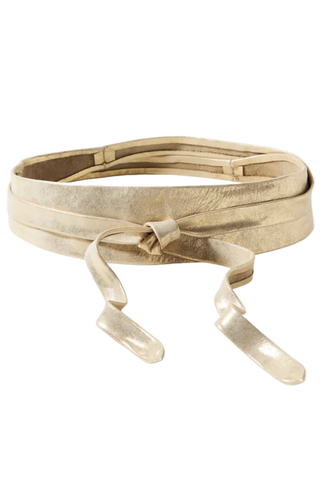 Gold Macchiato Wrap Belt