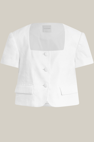 The Mayfair Linen Top