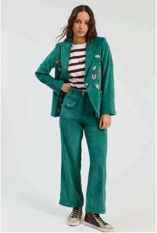 Donatella Corduroy Trousers