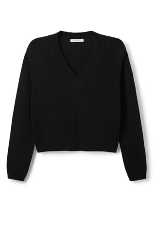 Addie Oversized V Neck Sweater