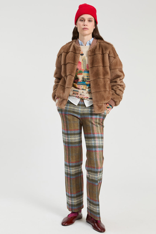 Martina Plaid Pant