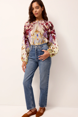 Arabella Blouse in Tranquility