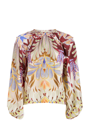 Arabella Blouse in Tranquility