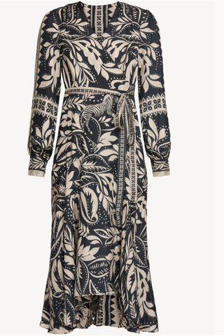Moon Reversible Maxi in Zebra Fern