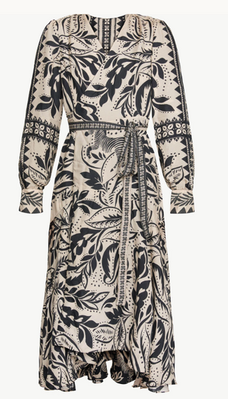 Moon Reversible Maxi in Zebra Fern