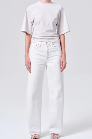 Arc Jean In Chalk White