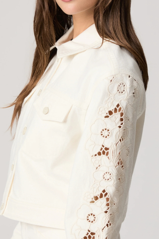 Michele Jacket With Embroidered Panels