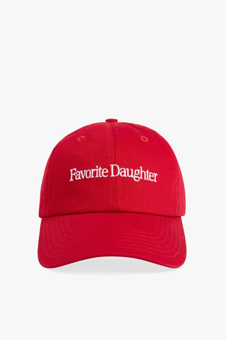 Classic Logo Baseball Hat in Red