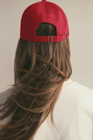 Classic Logo Baseball Hat in Red