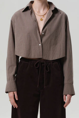 Ana Cropped Shirt