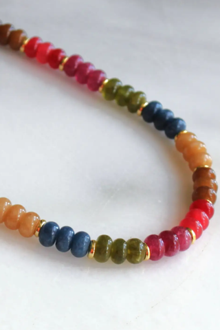 Sunlit Canyon Beaded Necklace