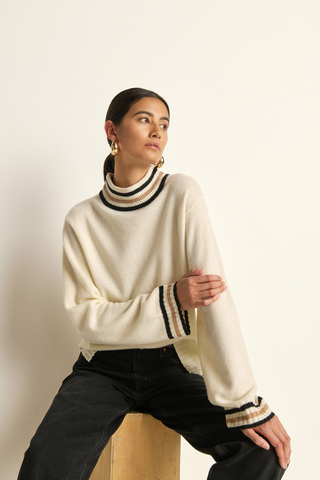 Tommie Mock Neck Sweater