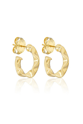 Small Wrinkled Hoops
