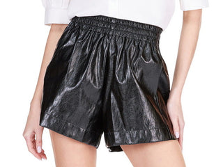 Kelly Leather Shorts