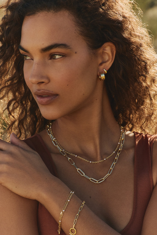 Finley Pearl Dot Necklace