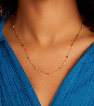 Newport Chain Necklace Gold