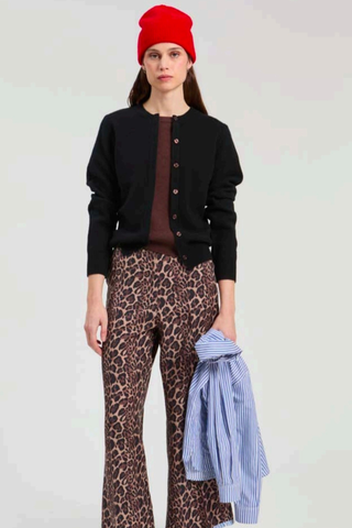 Tonal Layered Cardigan