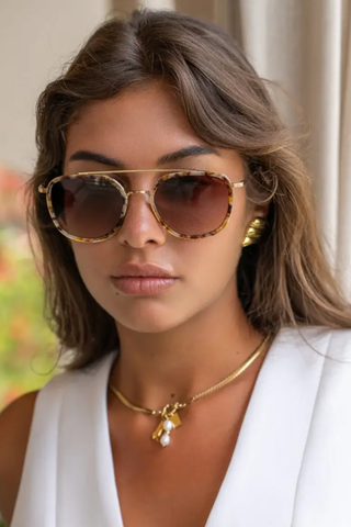 Weston Round Unisex Sunglasses